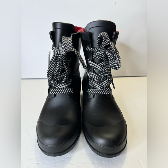 Tommy Hilfiger Womens Tamar Rain Booties Wellies Black 7m - Picture 3 of 10